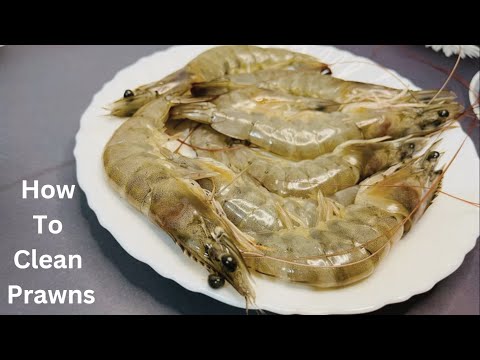 How to clean Prawns | Peel Shrimps | kolambi | कोळंबी | Prawns Cleaning | Easy method to clean prawn