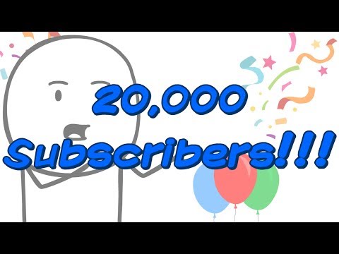 20,000 Subscribers!