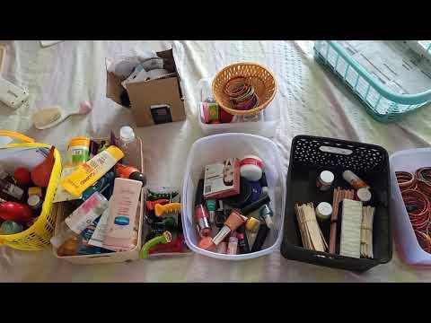 simple ideas for makeup things organisation in Tamil/How to organise makeup things easy in tamil