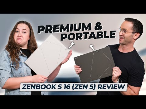 Zenbook S 16: Long Battery Life, Big Display, Lightweight