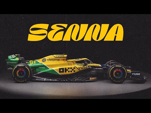 Ayrton Senna Inspired Special Livery! | McLaren's 2024 Monaco Grand Prix Livery