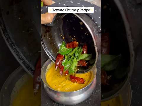 Tomato Chutney Recipe on Subscriber’s Request❤️#youtube #youtubeshorts #shorts #video #tomatochutney