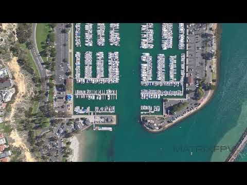 Dana Point Harbor View v1.0, California Sunset v1.0 | 4K HDR | Drone | Royalty Free