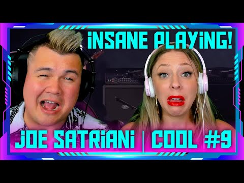 Reaction to Joe Satriani - Cool #9 (from Satriani LIVE!) | THE WOLF HUNTERZ Jon and Dolly