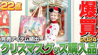 【大量購入】人気すぎて完売続出のディズニークリスマスグッズ購入品紹介【2024】