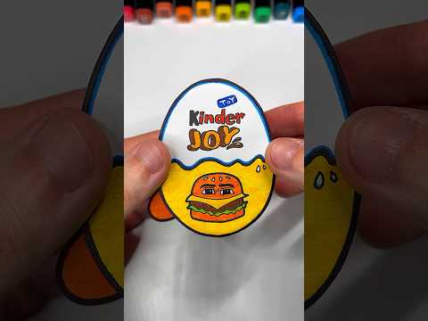 DIY Gegagedigedagedago Kinder Joy | Paper Craft Ideas #shorts #papercraft