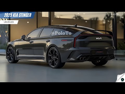 New 2025 Kia Stinger Unveiled - ushering in an amazing new era for athletic cars!