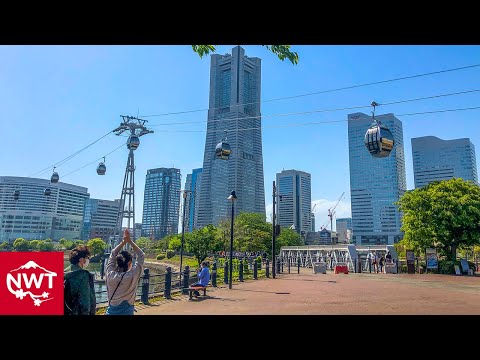 【4K HDR】YOKOHAMA AIR CABIN, A New Spot In Yokohama 2021