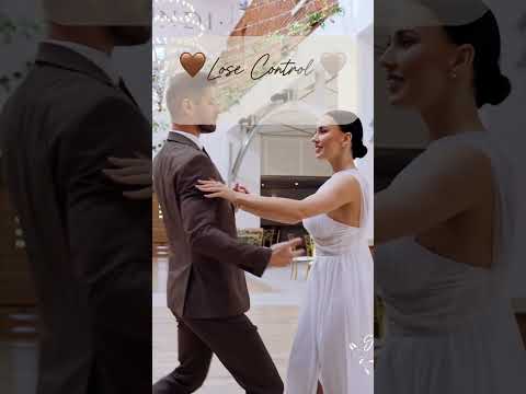 Lose Control - Teddy Swims | Gorgeous Wedding Dance Choreography 💍#weddingdance #wedding2025 #shorts