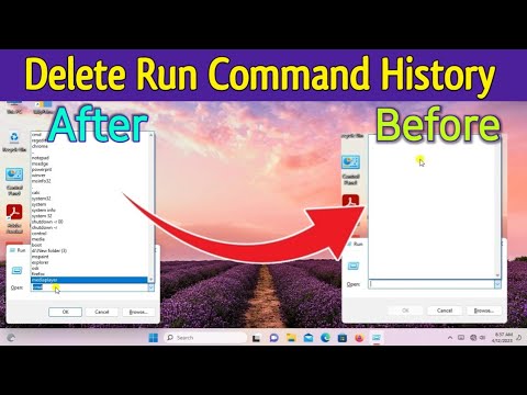 How to Delete Run History ? | Delete Run Command History On Windows 11