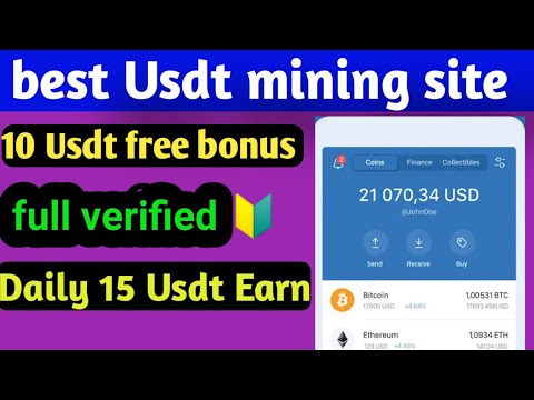 Free Usdt Daily Earning | Instant Usdt withdrawal | Usdt Earning site | New Usdt Mining site