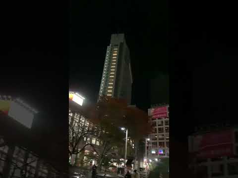 【4K】Midnight Scramble crossing, Shibuya -深夜 スクランブル交差点-