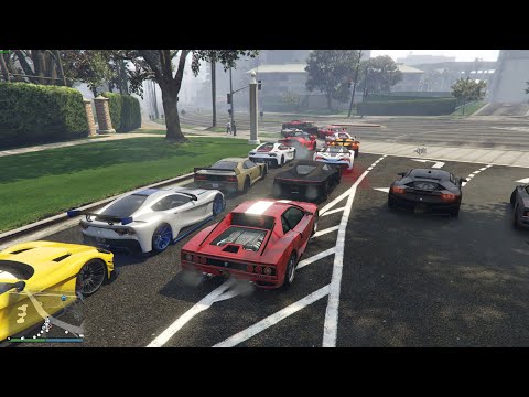 GTA Online - Pinoy Crew Grotti (Ferrari) Meet