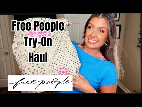 FREE PEOPLE TRY ON HAUL | HUGE FREE PEOPLE SALE | HOTMESS MOMMA VLOGS