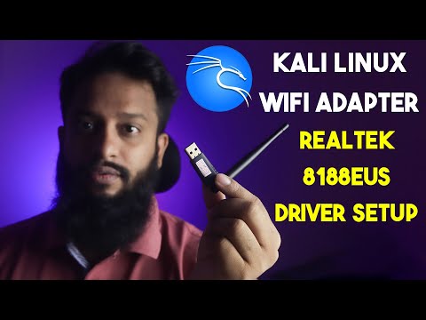 How To Setup Kali Linux RTL8188EUS USB WiFi Adapter Drivers