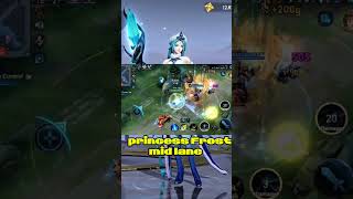 Bagian 1 | princess frost mid lane #honorofkings #honorofkingsworld #hok #midlane #gameplay #games