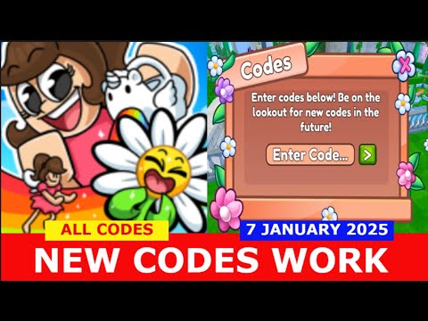 *ALL CODES WORK* Flower Simulator ROBLOX | NEW CODES | JANUARY 7, 2025