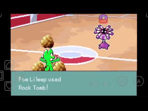 Battling Roxane The first Gym POKEMON SEAGLASS EMERALD