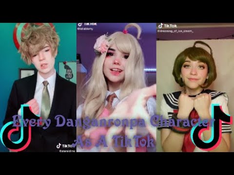 Every Danganronpa Character As A TikTok ⚠️ Spoilers ⚠️ Tw In Desc