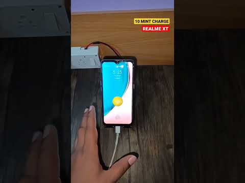 Realme XT 10 Minutes Charging Test