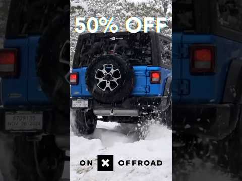 Use Promo Code BF For 50% off! #jeep #ad #onxoffroad