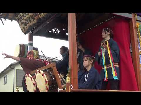 上郷八坂神社例大祭(本宮)中郷囃子連   2024