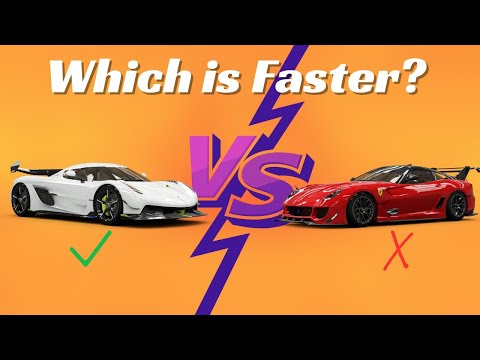 WHICH CAR IS FASTER? FORZA EDITION