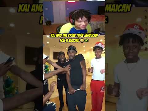 Twitch: FonceKam #kaicenat #funny #jamaica #jamaican #whine #dance