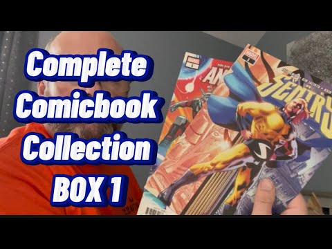 Complete Comicbook  Collection Box 1 - What Lies Inside #comicbook #collection #marvel #dc #dccomics