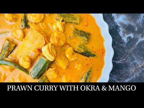 Goan Prawn Curry Recipe | Goan Prawn Curry With Okra & Raw Mango Recipe | Goan Recipes - By Natasha