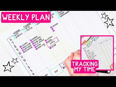 ALL THE TOOLS I USE EACH WEEK | WEEKLY PLAN WITH ME