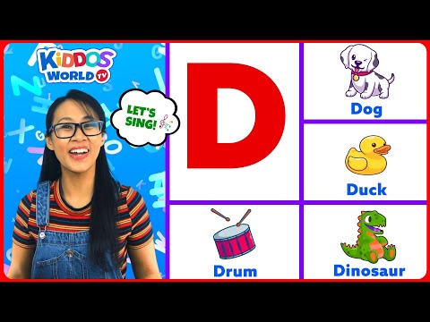 Fun Phonics Song with Miss V for Children | Alphabet Song | ABC Letter Sounds From A to Z