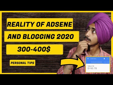 Reality of Adsense And Blogging 2020 | Earn 300-400$ Per Month Personal Tips | Web Minds