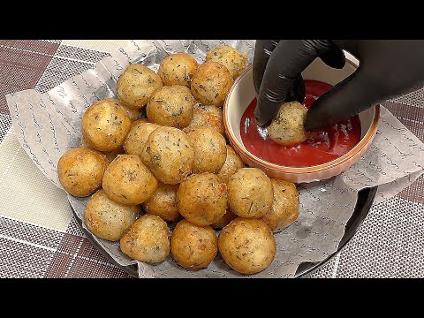 Easy and Simple Crispy Potato Balls