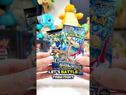 English vs Japanese Pokemon Booster Pack Battle! 😎 #pokemon #pokemontcg #pokemoncards