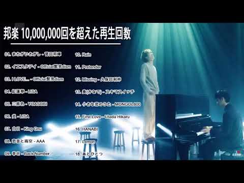 JPOP 最新曲ランキング 邦楽 2021 【作業用BGM邦楽】 10,000,000回を超えた再生回数 心にしみる日本の曲 感動する歌 こころに響く名曲