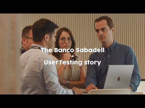 Banco Sabadell + UserTesting