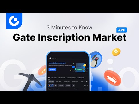 3 Minutes to Gate Inscription Market| Inscribe&Mint wtih 0 Platform Fees!