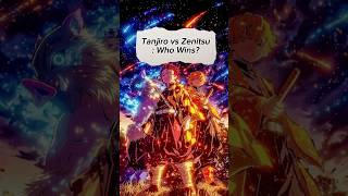 Tanjiro vs Zenitsu: Clash of Power and Speed! #tanjiro #zenitsu #demonslayer #demonslayeredit