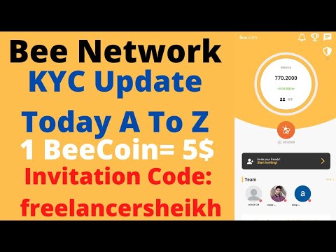 Bee Network KYC Update Today? How To KYC Bee Network Wallet, #beekyc #bee #beenetwork #beenetworkkyc