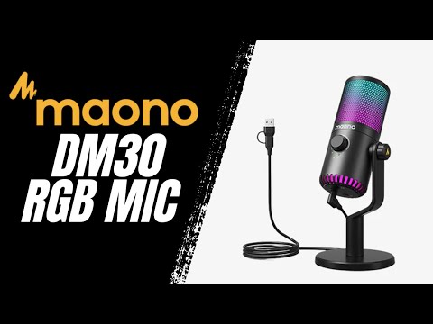 Maono DM30 RGB Mic Revisit #maonomic