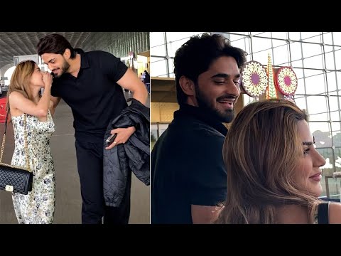 Nikki Tamboli With BF Arbaz Patel Spotted At Airport 💘 | MS shorts