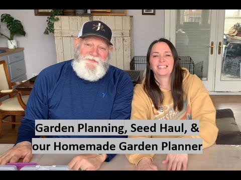 Garden Planning | Seed Haul | Homemade Garden Planner