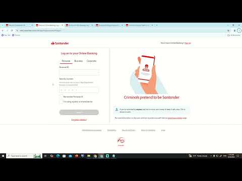 How To Set up Online Banking on Santander