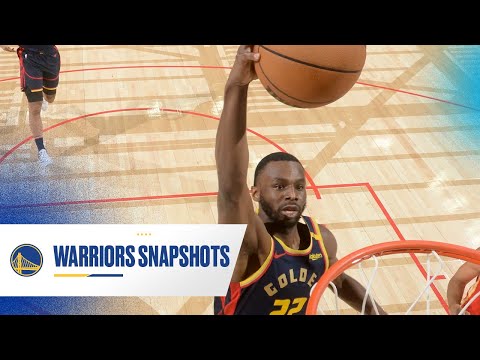 Warriors Snapshots: City Edition Debut