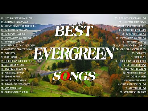 Evergreen Love Songs Nonstop Collection 💚 Playlist Relaxing Cruisin Love Songs 70's 80's 90's