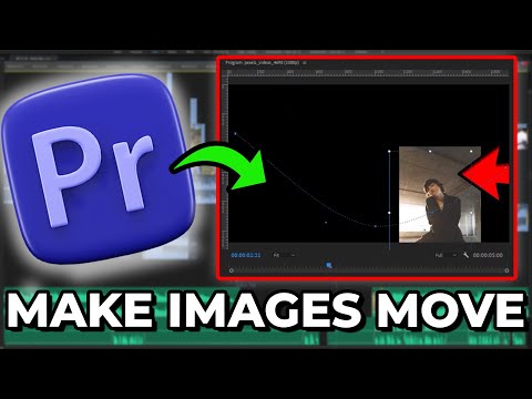 How To Make Images Move Easily On Premiere Pro (STEP BY STEP)