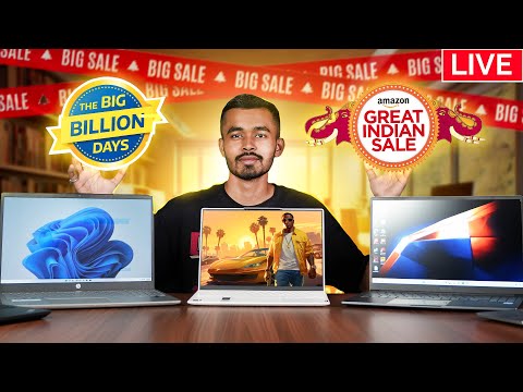 🔴 Live: Laptop Deaks Offers at Flipkart Big Billion Days Sale 2024 & Amazon Great Indian Sale 2024