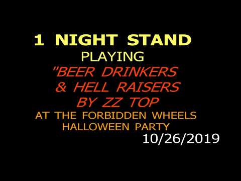 1 NIGHT STAND BEER DRINKERS 26OC19