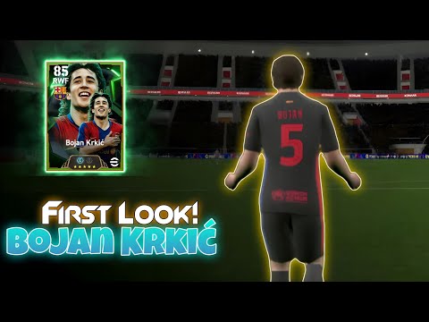 🔥 THE LA MASIA LEGEND 🔥 BOJAN KRKIĆ | First Look | Goals, Skills, Celebration | eFootball 25 Mobile